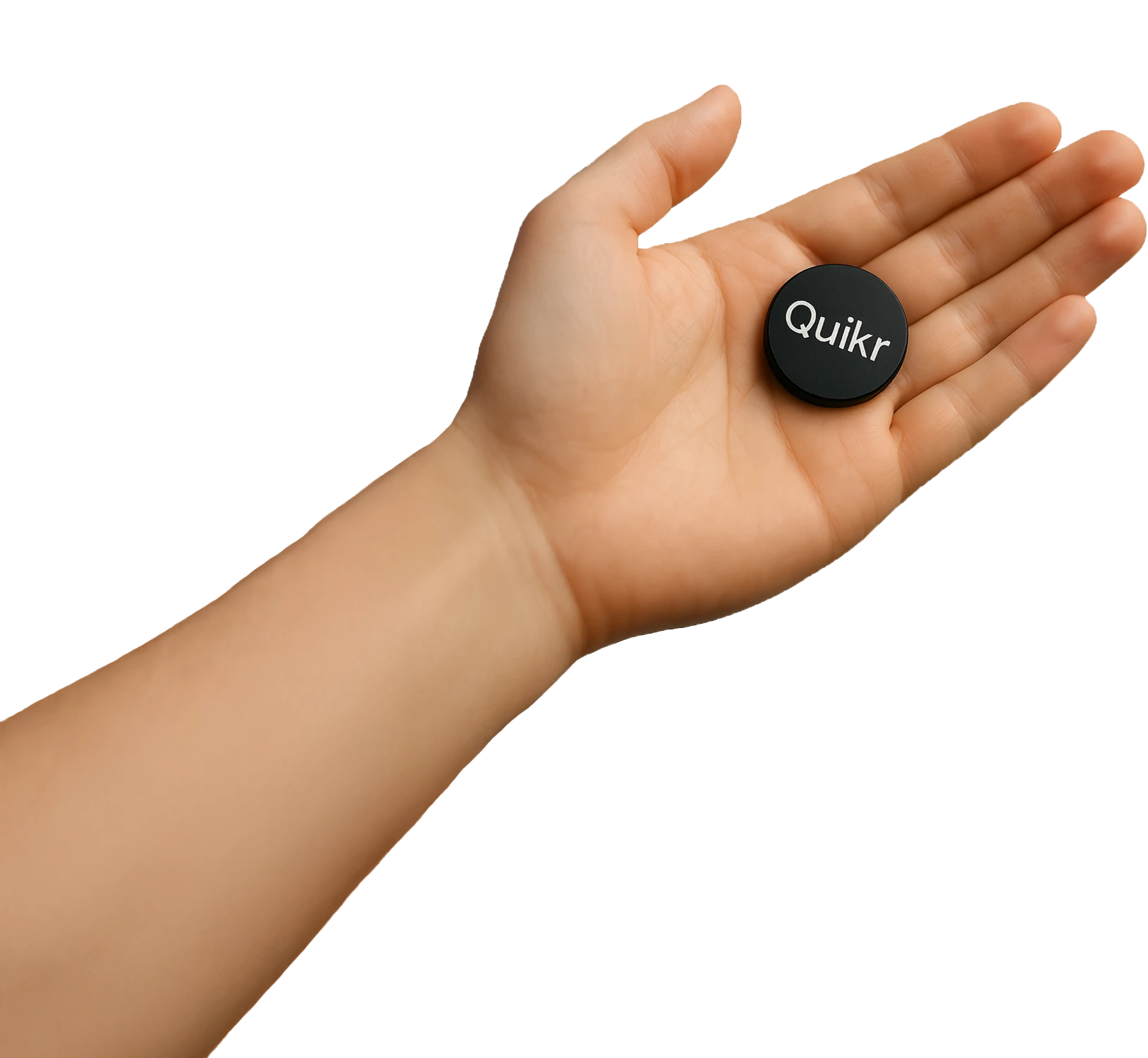 Quikr in Hand (links)